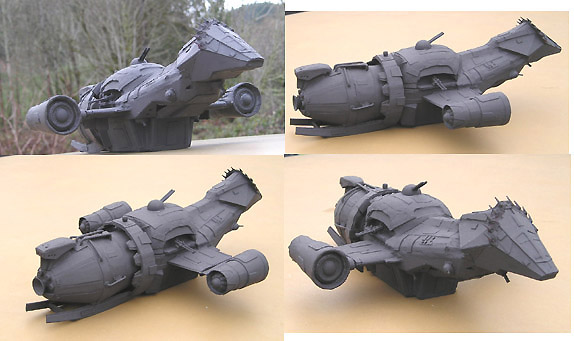 firefly serenity model. The Serenity paper model by