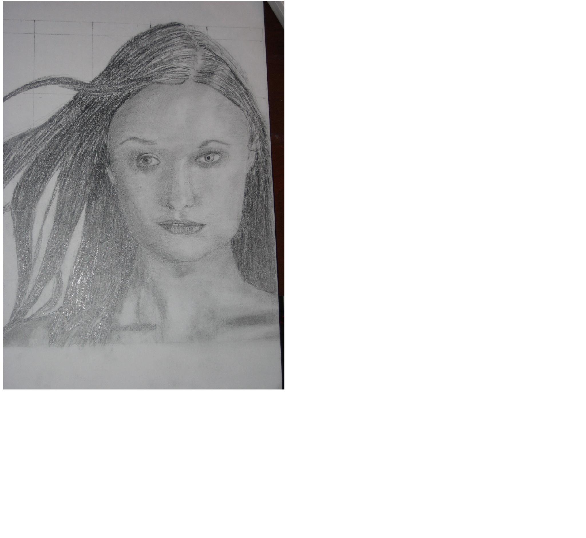 partially complete drawing 'o summer