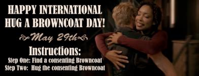 International Hug a Browncoat Day  May 29, 2026